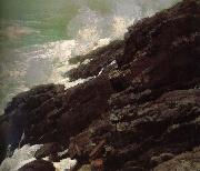 Winslow Homer Coastal cliffs oil